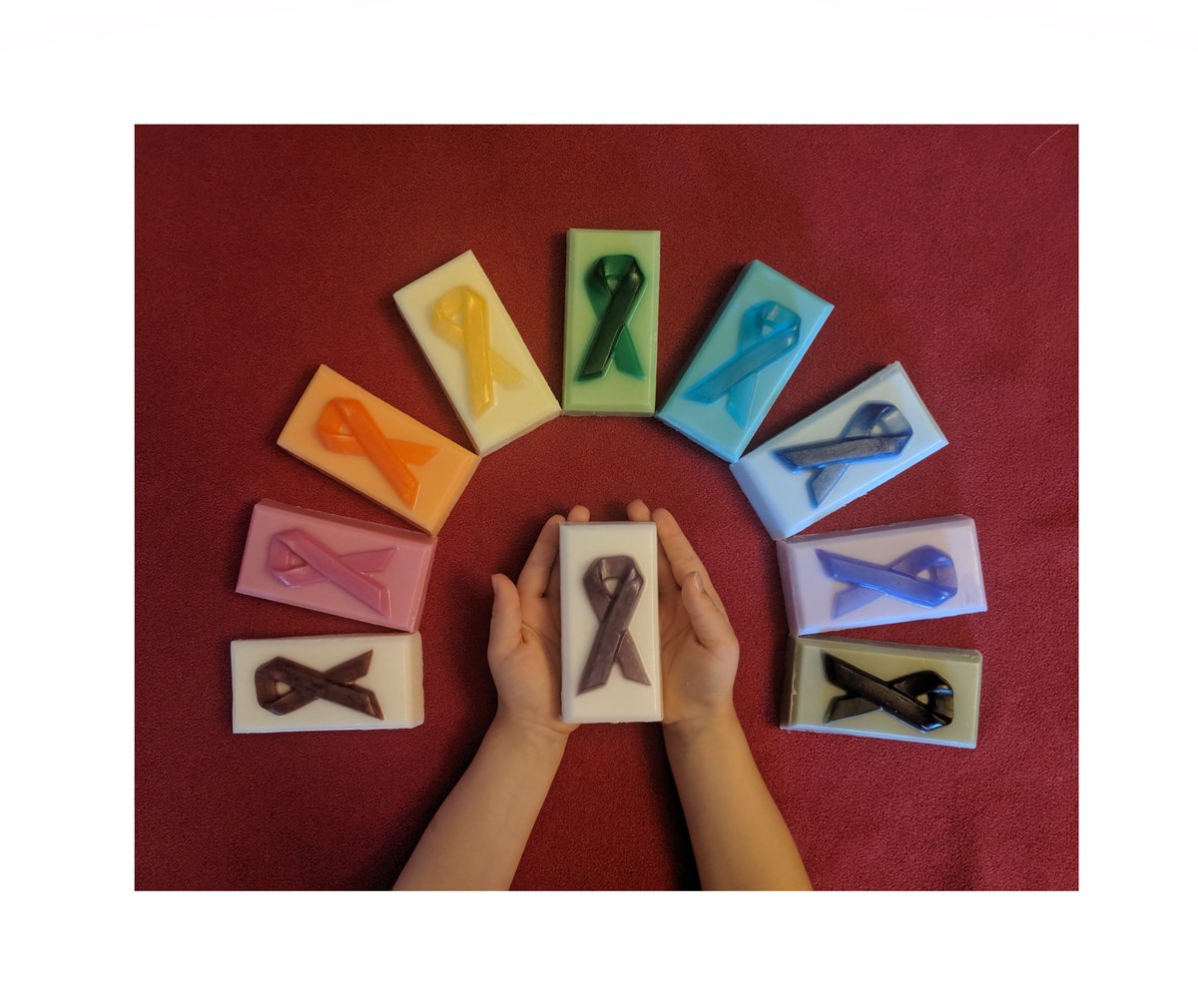 HugMeSoaps's tweet image. Did you know that September is National Childhood Cancer Awareness month?
Hug Me Soaps has Cancer Awareness Soaps and will be donating a portion of each sale to The Cancer Research Institute to increase awareness of immunotherapy and create a future immune to ALL CANCERS.