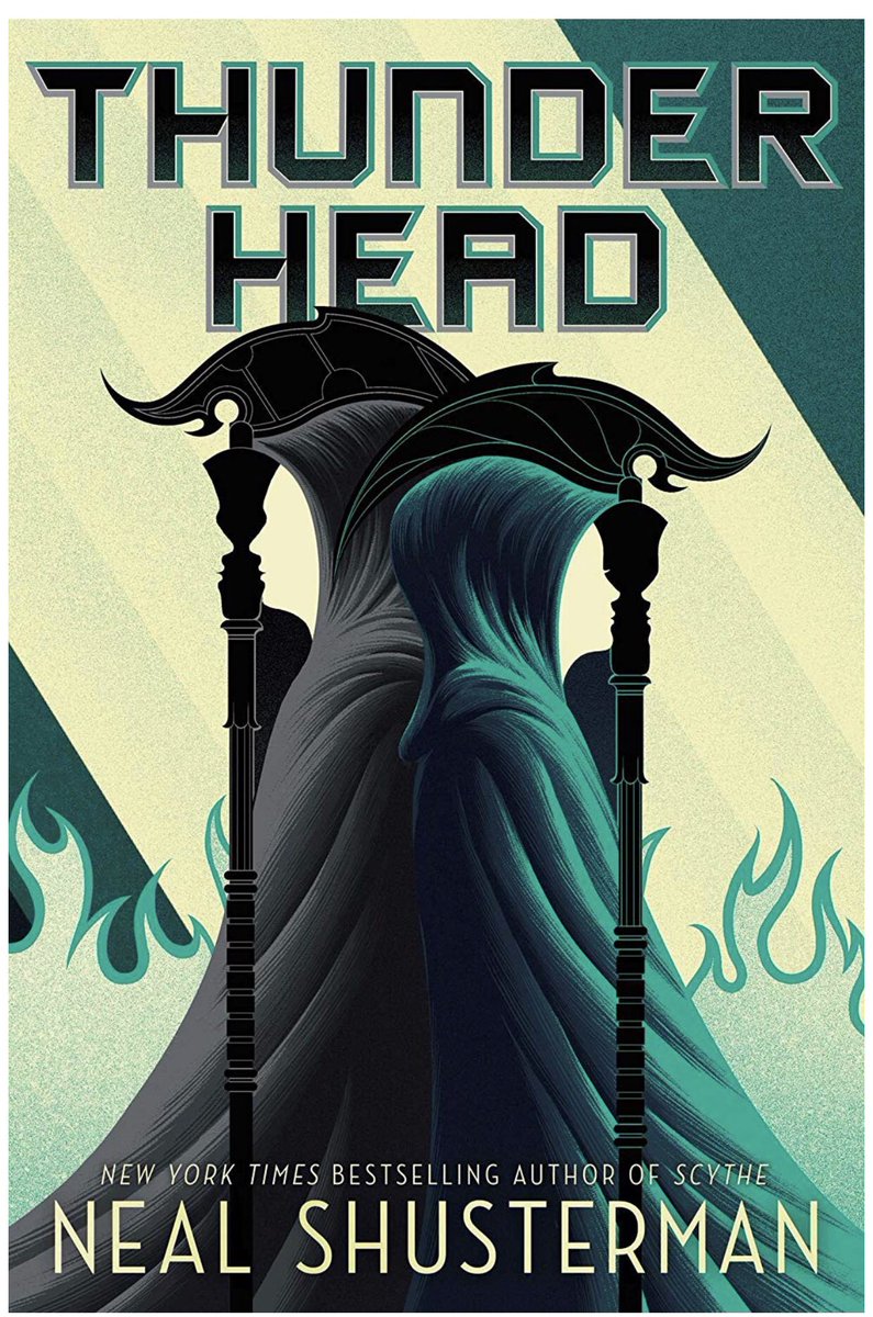 RCSBattleBooks's tweet image. The follow-up to last year’s amazing Battle Book SCYTHE, THUNDERHEAD is next in the series and has been nominated for Battle of the Books. 👍🏻