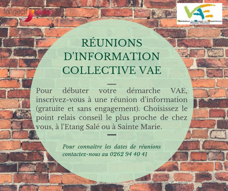 ReunionFongecif's tweet photo. ℹ️ #vae #reunion #information #collective #pointrelaisconseil #fongecif #fongecifreunion https://t.co/MAXwg6xhYu
