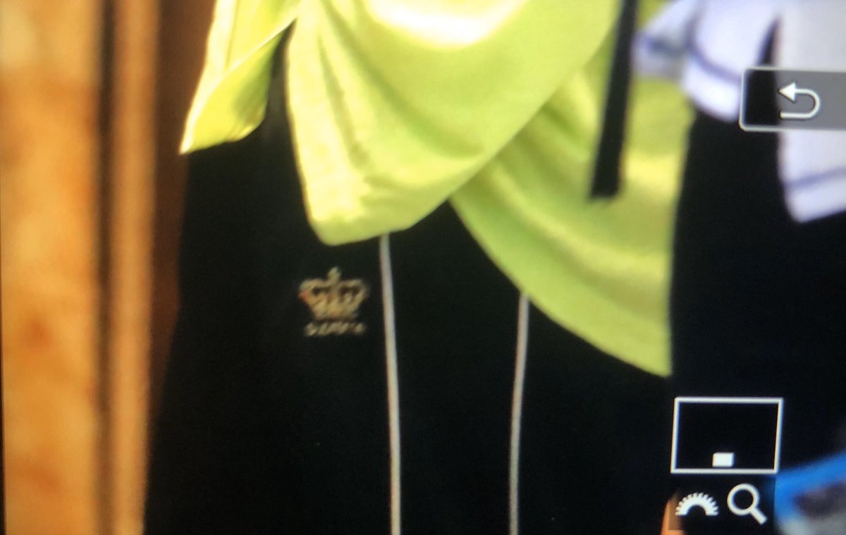 supreme crown track pants