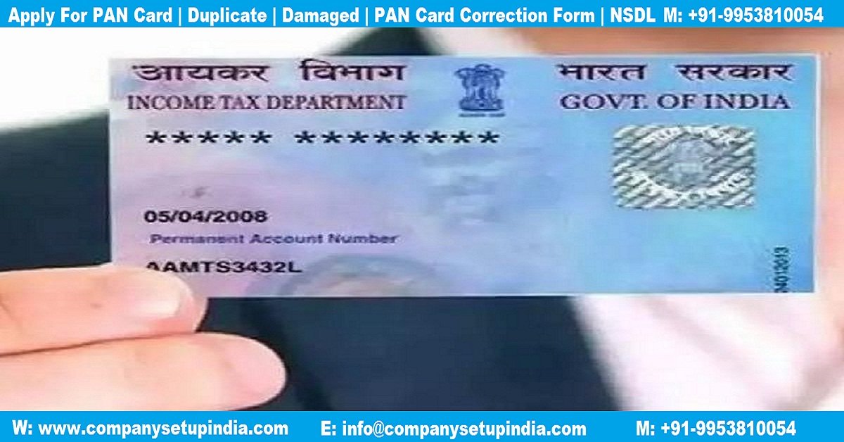 CompanySetupIndia on Twitter "Get Duplicate_PAN_Card_Registration