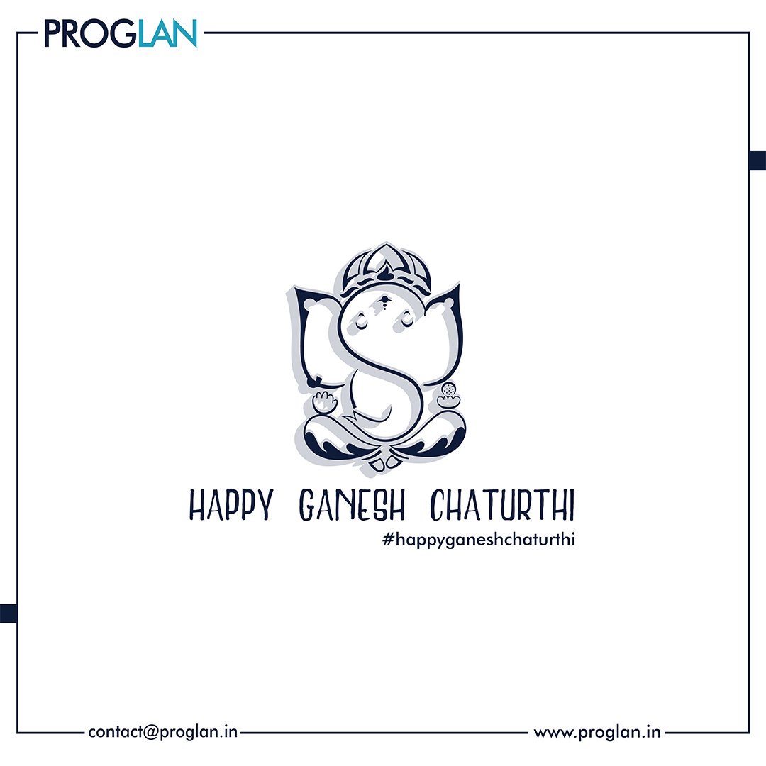 Proglan_'s tweet photo. May Lord Ganesha come to your house and take away all your Null pointers and crashlytics with all your worries and sorrows.
Happy Ganesh Chaturthi.
#ganeshchaturthi #creativeagency #ProgLan https://t.co/XsIFlGnRJM