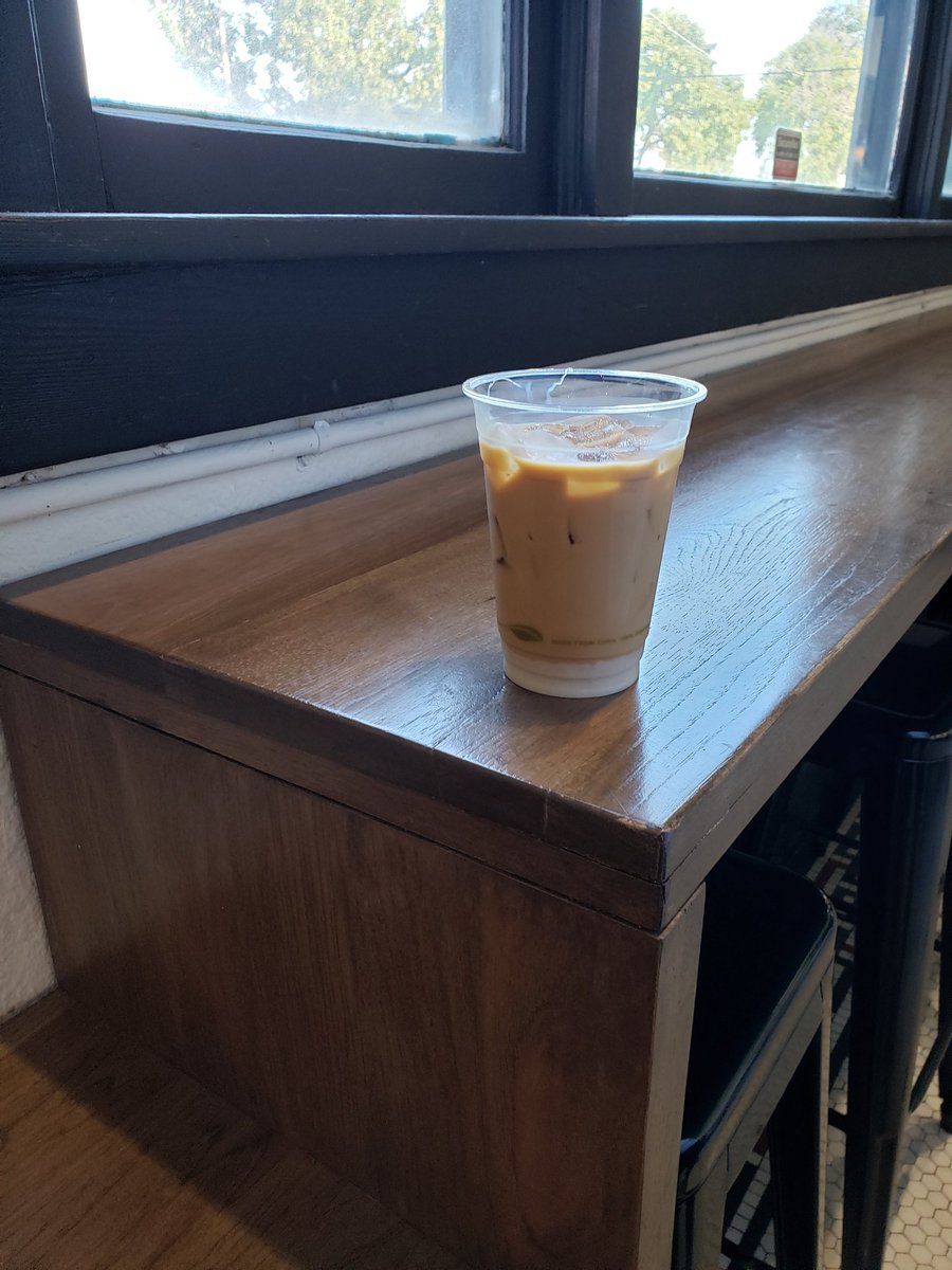 YourPowell's tweet photo. @CaffeineCrawl We tried Leslie Coffee Company.  Really good. Cold brew with sweetened condensed milk. https://t.co/7wQVIlExvz