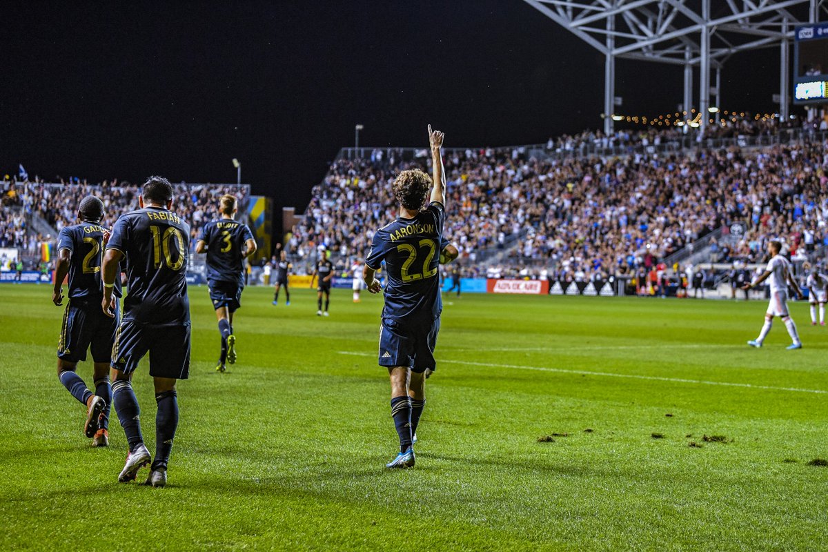 PhilaUnion's tweet photo. 1️⃣ minute to our August 31, 2019 matchup against Atlanta.
#UnionClassic on @phl17. https://t.co/fbLlANVFMh