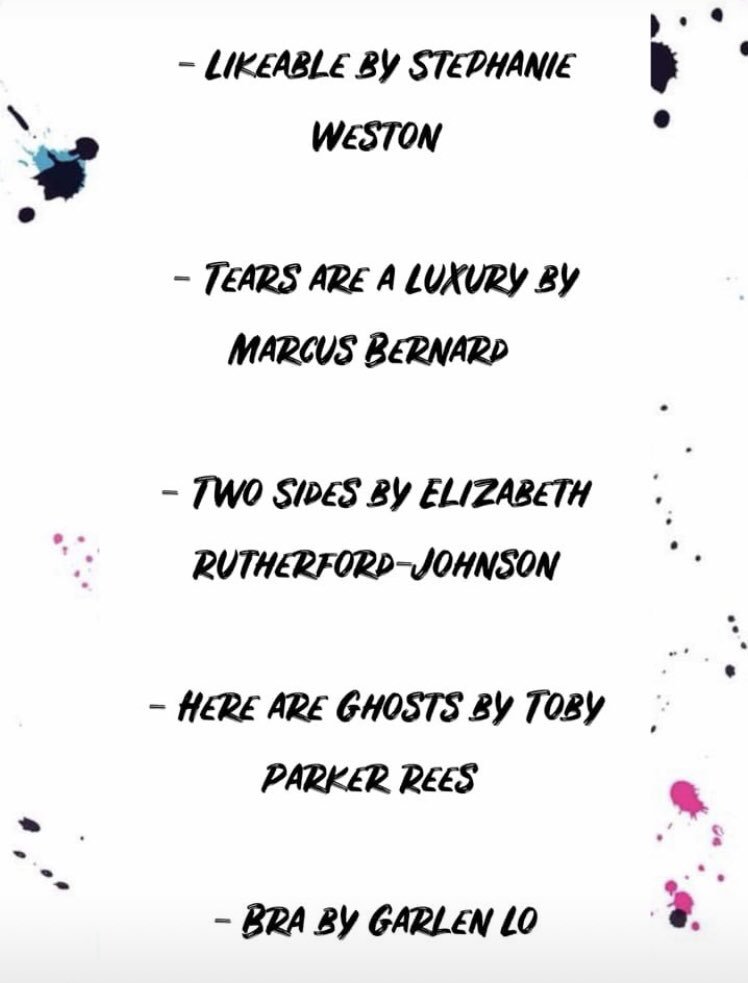 Oh LOOK! 👀

It’s the plays and writers!!

We can’t wait to share their work with you. And YOU can’t wait to see it. OBVS... 
angrybearproductions.co.uk/absf-2
