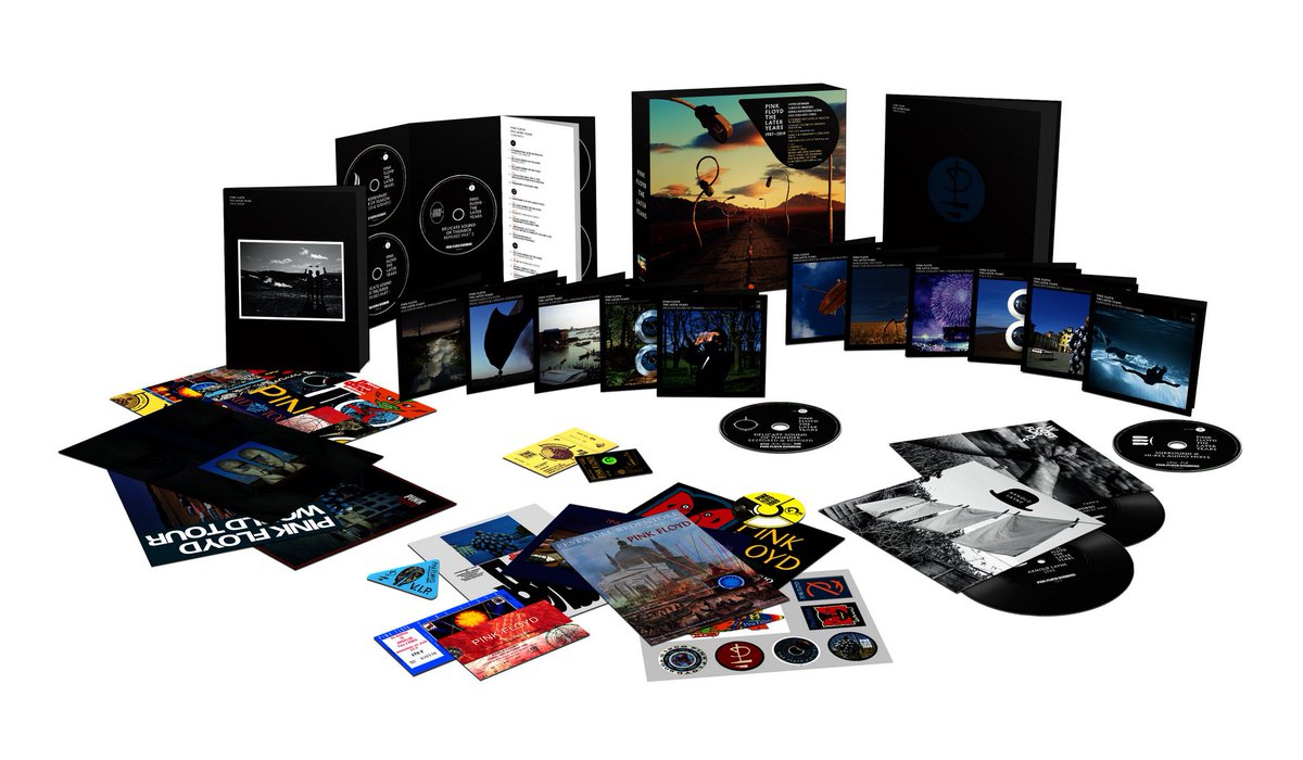 Firstmuzbel's tweet photo. Pink Floyd The Later Years
29 ноября 2019 года Pink Floyd Records выпустит «Pink Floyd The Later Years», бокс-сет из 16 дисков (5xCDs, 6xBlu-Rays, 5xDVDs), охватывающий материал, созданный Дэвидом Гилмором, Ником Мейсоном и Ричардом Райтом с 1987 года.
#PinkFloyd https://t.co/CjoSk4mcJO