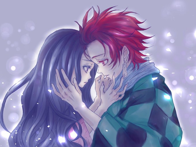 たけこ😈原稿中11/16プリコンさんがTwitterに投稿した竈門炭治郎(鬼滅の刃)のイラスト。