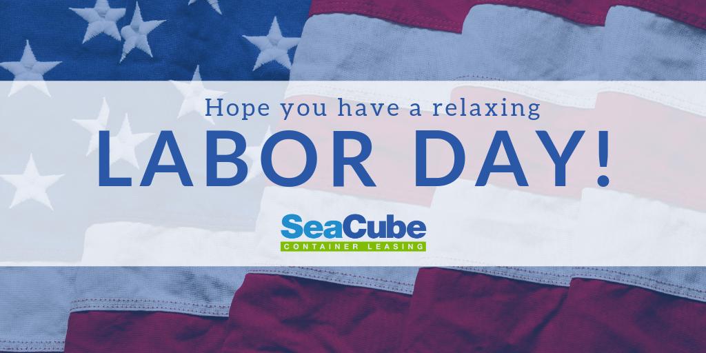 SeaCubeContain's tweet photo. Hope you have a relaxing #LaborDay!

https://t.co/arhHG4NixL https://t.co/4iu7rcrwBa