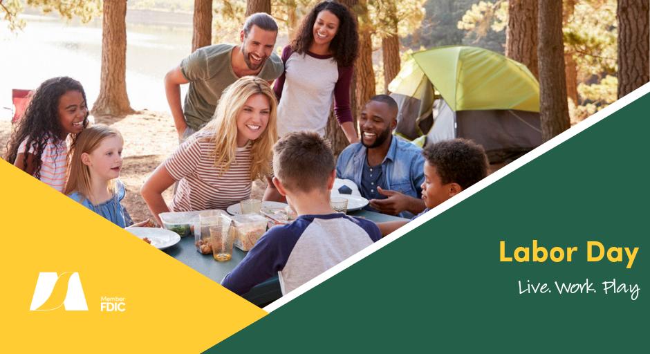 All locations are closed today (9/2) for Labor Day. The Customer Care Center will be open until 2PM to assist you. Remember you have access to your accounts through online banking and the mobile app and can get cash from 55,000+ Allpoint Network ATMs #HolidayHours