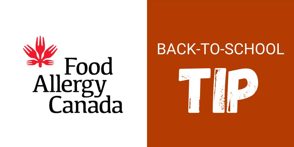 Back-to-school tip #61: Talk with your child about situations that may arise during the school year (such as being offered food by another student), and discuss how to respond.