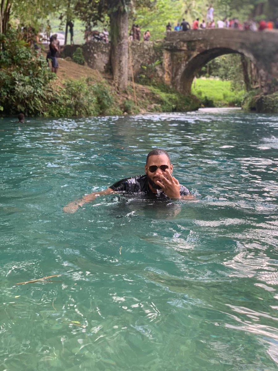 morose876's tweet photo. Imagine not living in Jamaica.. 

Could not do it.

#OldSpanishBridge #DownbytheRiver https://t.co/sOwFDQUFGh