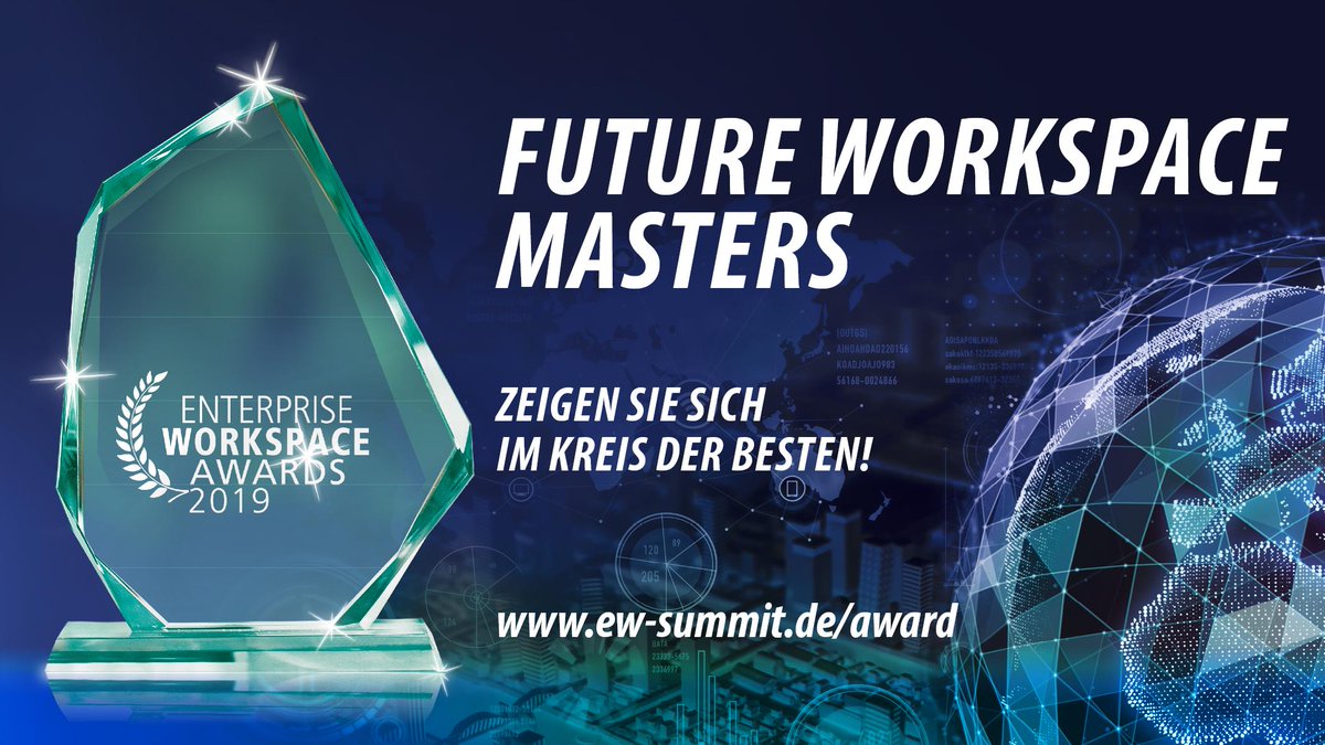 vogelitakademie's tweet photo. Der Countdown läuft: Nächste Woche Freitag, 13. September, ist Einsendeschluss für die Enterprise Workspace Awards #workspacesum. Lassen Sie sich Ihre #digitalworkplace oder #enterprisemobility Projekte auszeichnen! Jetzt bewerben: https://t.co/M2bM9QoqL1 https://t.co/CEDfPkGQBb