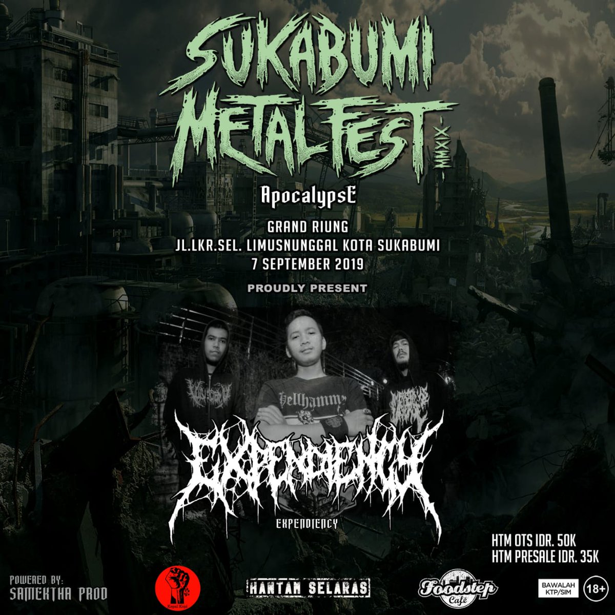 Check it out yg penasaran dengan <a href="/expendiency/">EXPENDIENCY</a> Expendiency - SIGN OF ETERNAL REPENTANCE [PROMO]

youtu.be/mvp6GwCuRaU