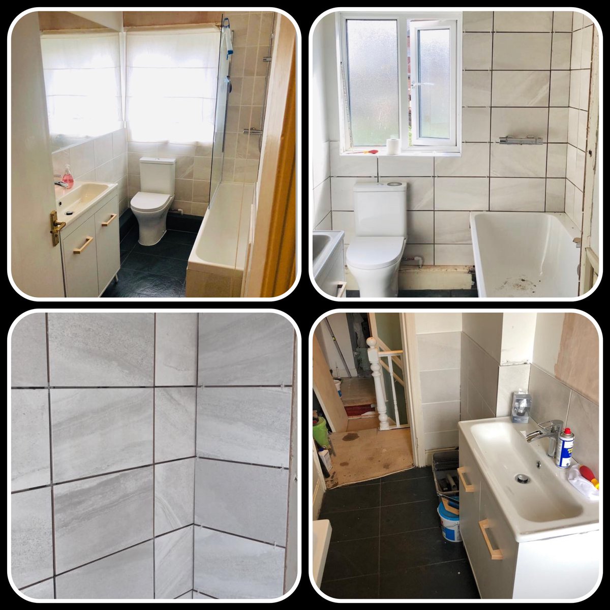 GHM_ltd's tweet photo. Another bathroom rip out and refit with a brand new modern suite! The large bespoke mirror really finishes this bathroom off 👍 we love it 😍 🛁🛀🏻🚽 #bathrooms #newlook #Sheffield #localbusiness https://t.co/9XTGBGvBJs