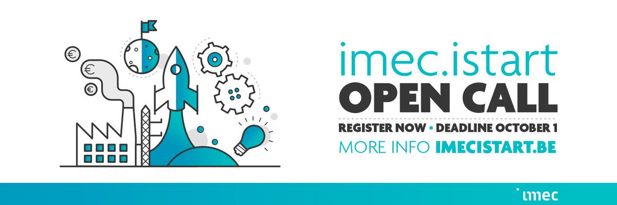 Niet enkel het nieuwe schooljaar is vandaag gestart, we lanceren ook een nieuwe oproep vanuit <a href="/imecistart/">imec.istart</a> om jouw startup te ondersteunen met top coaching, en we investeren graag mee (ook letterlijk) in jouw toekomstig succes! imec-int.com/en/istart/call #startups