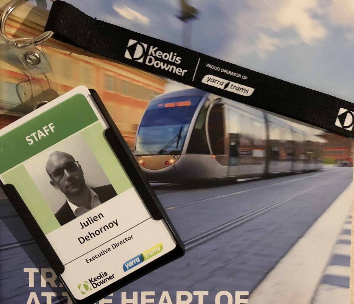 Après 2 années passionnantes auprès de la ministre des transports <a href="/Elisabeth_Borne/">Élisabeth BORNE</a>, c’est le début d’une nouvelle aventure aux antipodes. Retour aux transports du quotidien auprès de Yarra Trams, opérateur des tramways🚃 de Melbourne🇦🇺.