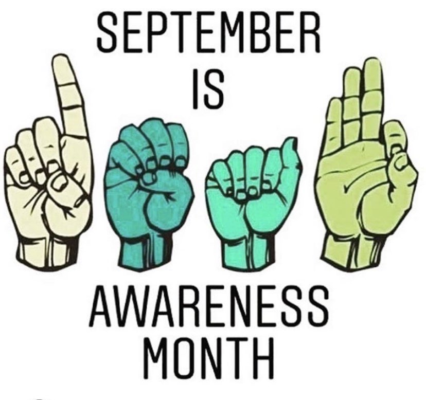 MUAdapt's tweet photo. September is National Deaf Awareness Month. The purpose of Deaf Awareness Month is to increase awareness of deaf issues, people, and culture. #deafawarenessmonth #deafawareness https://t.co/EoInkT1ktZ