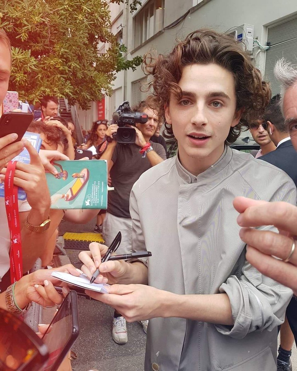 Timothee Chalamet at the Venice Film Festival.

@RealChalamet 

#VeniceFilmFestival2019 #timothéechalamet #VeniceInternationalFilmFestival