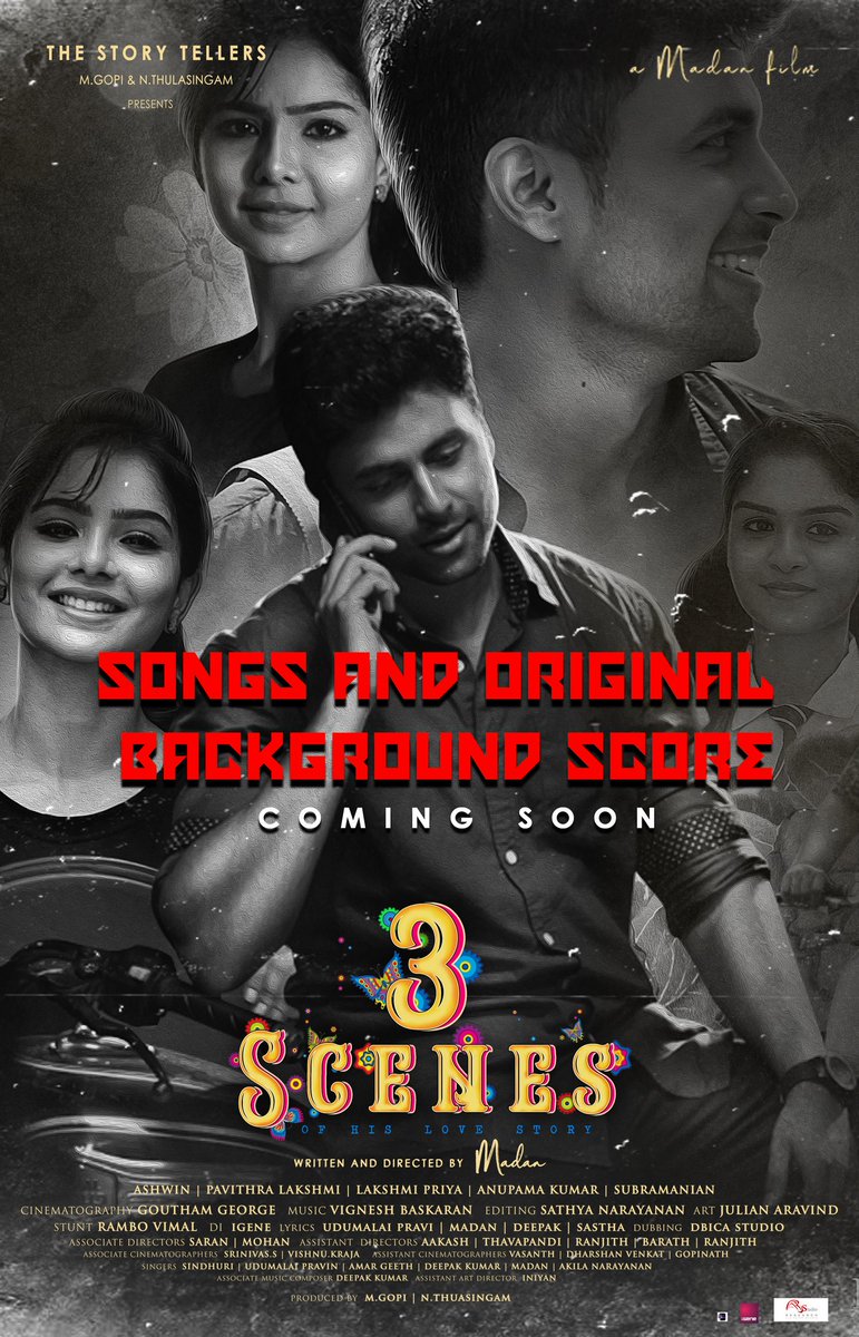3 Scenes of His Love Story #Pilotfilm Songs and Original Background score #ComingSoon @gauti1989 #Ashwin #Pavithra