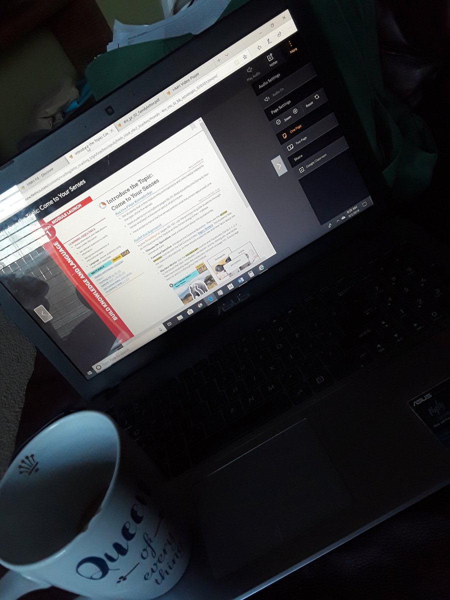 KDavis_5K's tweet photo. Off day....study day. #teamnolimts #teamstudyHMH #notallday #coffeewithcurriculum @boonelementary @Alief_Lang_Arts @AliefISD https://t.co/zFdr6kSKse