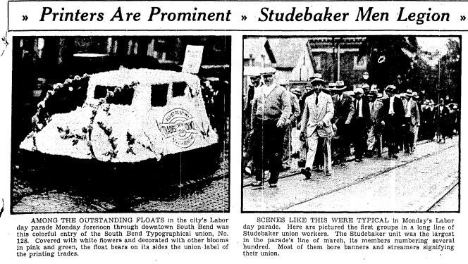 MFosmoe's tweet photo. #LocalHistoryMonday: How SouthBend celebrated #LaborDay in 1935. With a big downtown parade. https://t.co/B9RHLqbr21
