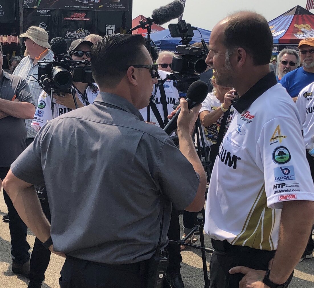 zizzoracing's tweet photo. Congrats to my good friend @WFOJoe Joe Castello on the 10 year anniversary of @WFORadio! You won't find a more positive guy who truly loves drag racing! #NHRA #WFO https://t.co/S2cthtoaOs