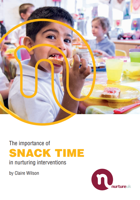 nurtureuktweets's tweet photo. Speak to any nurture practitioner and they'll tell you that children are most likely to have a breakthrough during snack time. 🍎🍌

Snack Time, written by Claire Wilson, is designed to help children achieve these breakthroughs. Buy it now on our website: https://t.co/EKvpqPZyXo https://t.co/kZP6DaDDk4