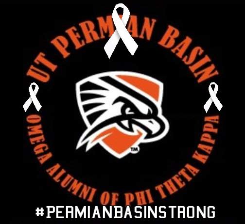 ... Prayers & good karma wishes for our chapter members at  UT Permian Basin Omega Alumni Association of PTK in Odessa, Texas as we come together with the university family and West Texas community to help each other heal after Saturday's tragic shooting events. #PTKFamilyForever