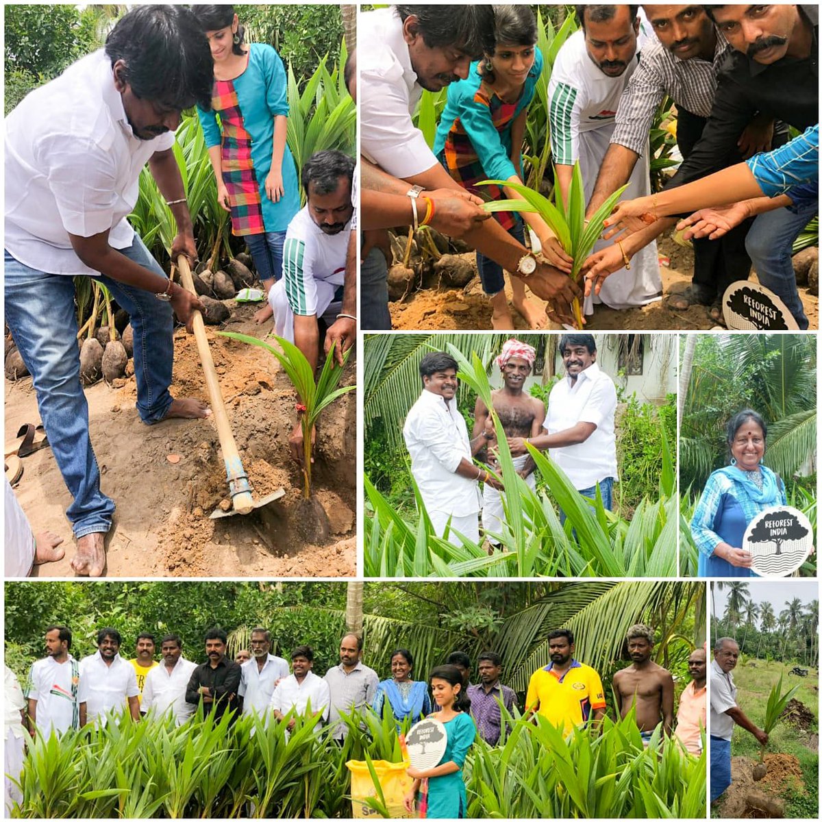 iycmahe's tweet photo. #பேராவுரணி,கொன்றைக்காடு கிராமத்தில் 50 விவசாயிகள் பயன்பெறும் வகையில் 500 தென்னங்கன்றுகள் இன்று நடபட்டது கை கோர்த்த அனைவருக்கும் எனது நெஞ்சார்ந்த நன்றிகள்🙏🙏 #PlantATree #SaveEarh https://t.co/Lvd0wzDLOV