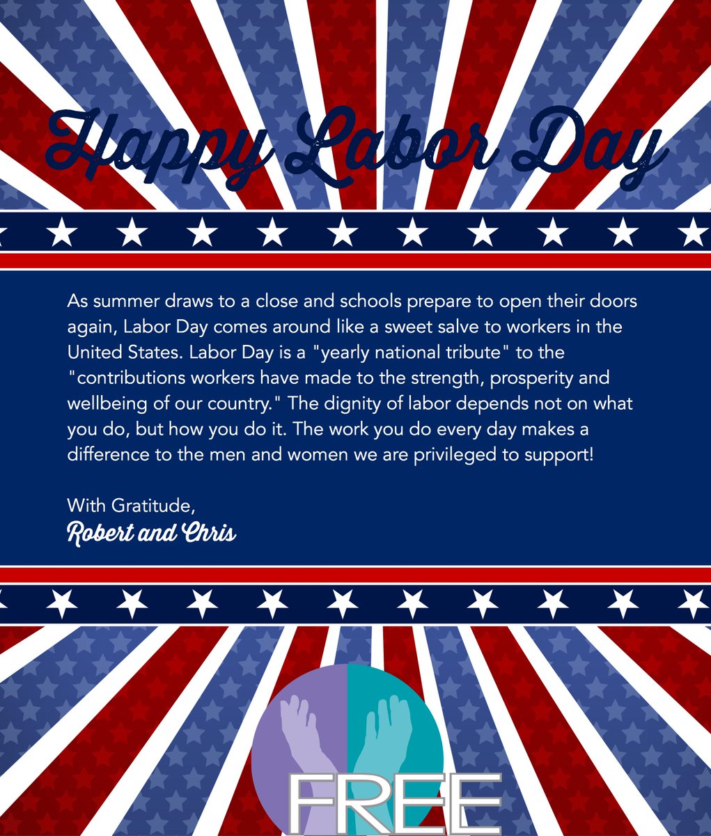 FREEFamilyRes's tweet image. #LaborDay #PositiveReflection