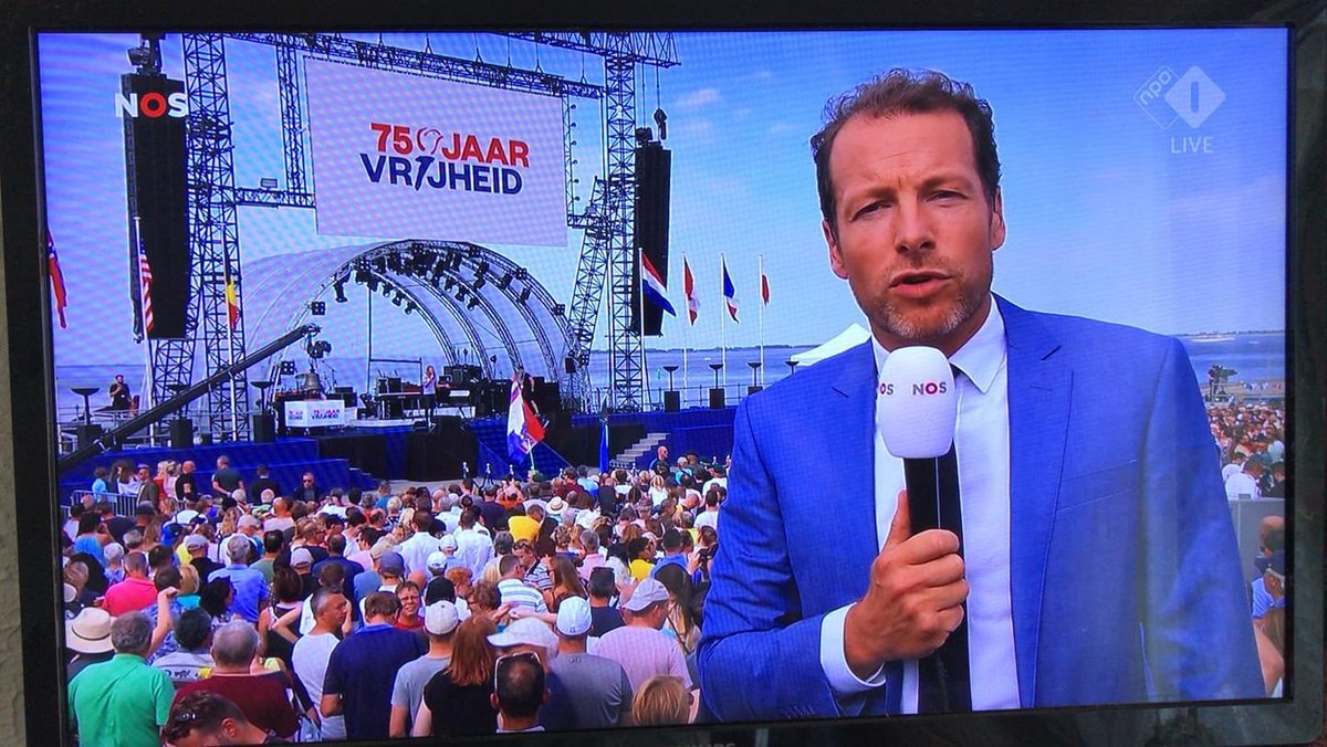 Terneuzen stond gisteren in het teken van 75 jaar vrijheid. Het NOS journaal besteedde daar uiteraard aandacht aan. En zie daar...ons mooie podium op de Nederlandse televisie! 

coreworks.nl/coreproducts-o…

#welcometothenextlevel #nos #vrijheid #terneuzen #coreworks #stagebuilding