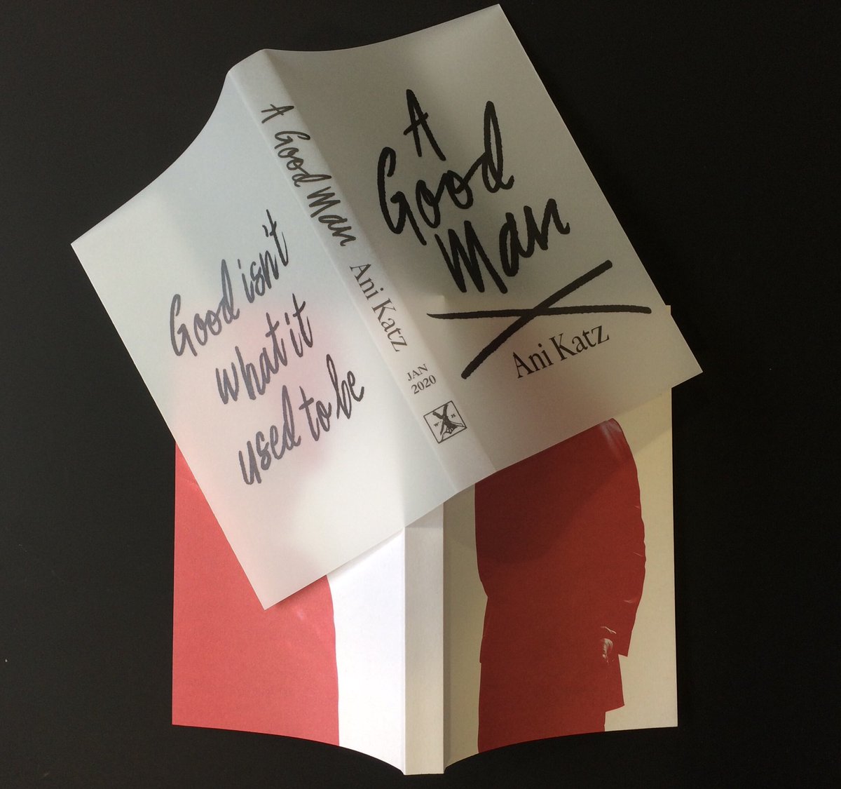 JasonArthur01's tweet photo. Stunning debut novel coming in early 2020 (and equally stunning bound proofs here). #AGoodMan ⁦@anibkatz⁩ https://t.co/85SLiBSnRr