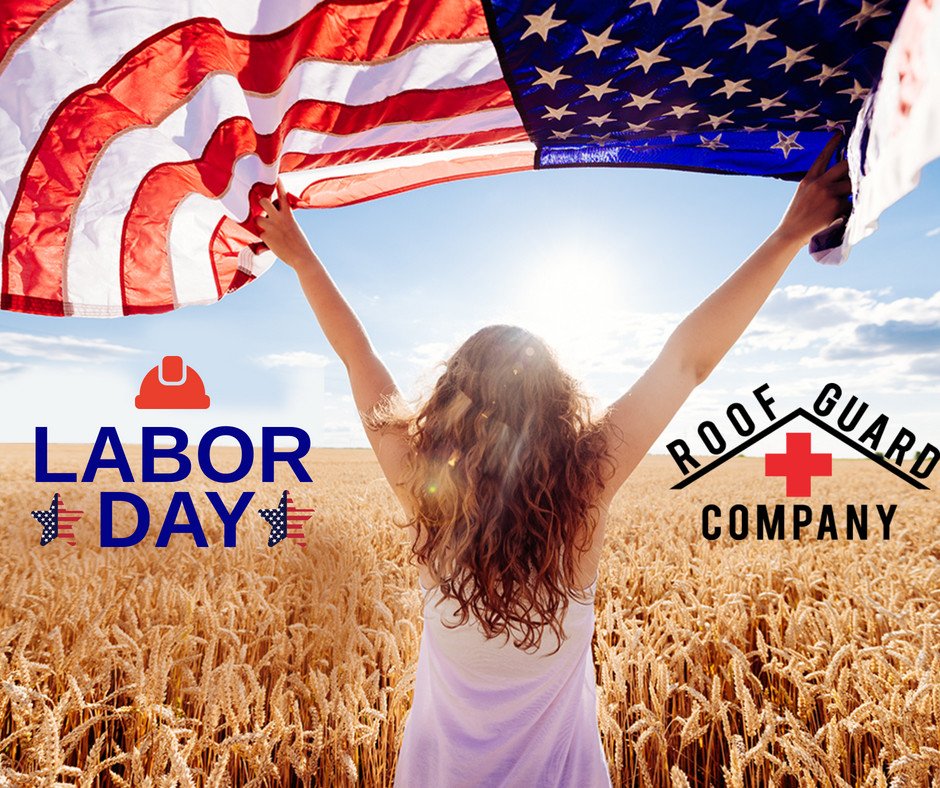 Happy Labor Day from Roof Guard!  #laborday #okoboji #roofguard
