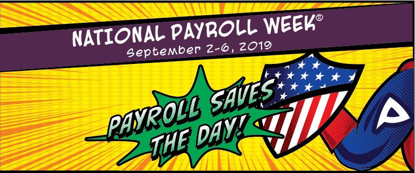 Welcome to National Payroll Week 2019!