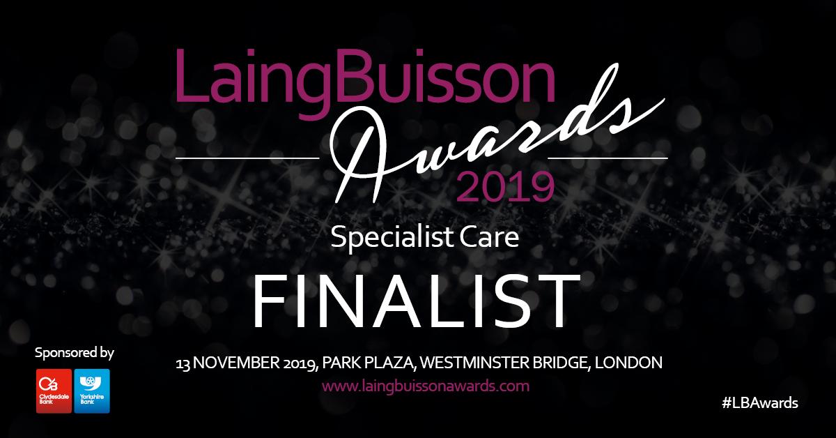 Nationalcaregrp's tweet photo. We are delighted to be finalists in 3 categories at the #LBAwards -

Specialist Care
Supported Living
Rehabilitation  

Well done to all our staff and care services!

Read the full story on our website: https://t.co/I6BZ78TcN6

@LaingBuisson https://t.co/zDNjLUt0gJ