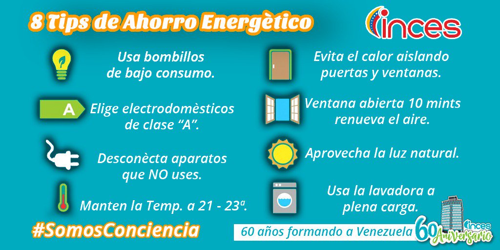 Incesocialista's tweet photo. #VenezuelaHeroica
💡¡El ahorro energético es tarea de todos!
💡¡Tomemos conciencia! 
@NicolasMaduro @DrodriguezVen @psuvaristobulo https://t.co/qzFtfzY53a