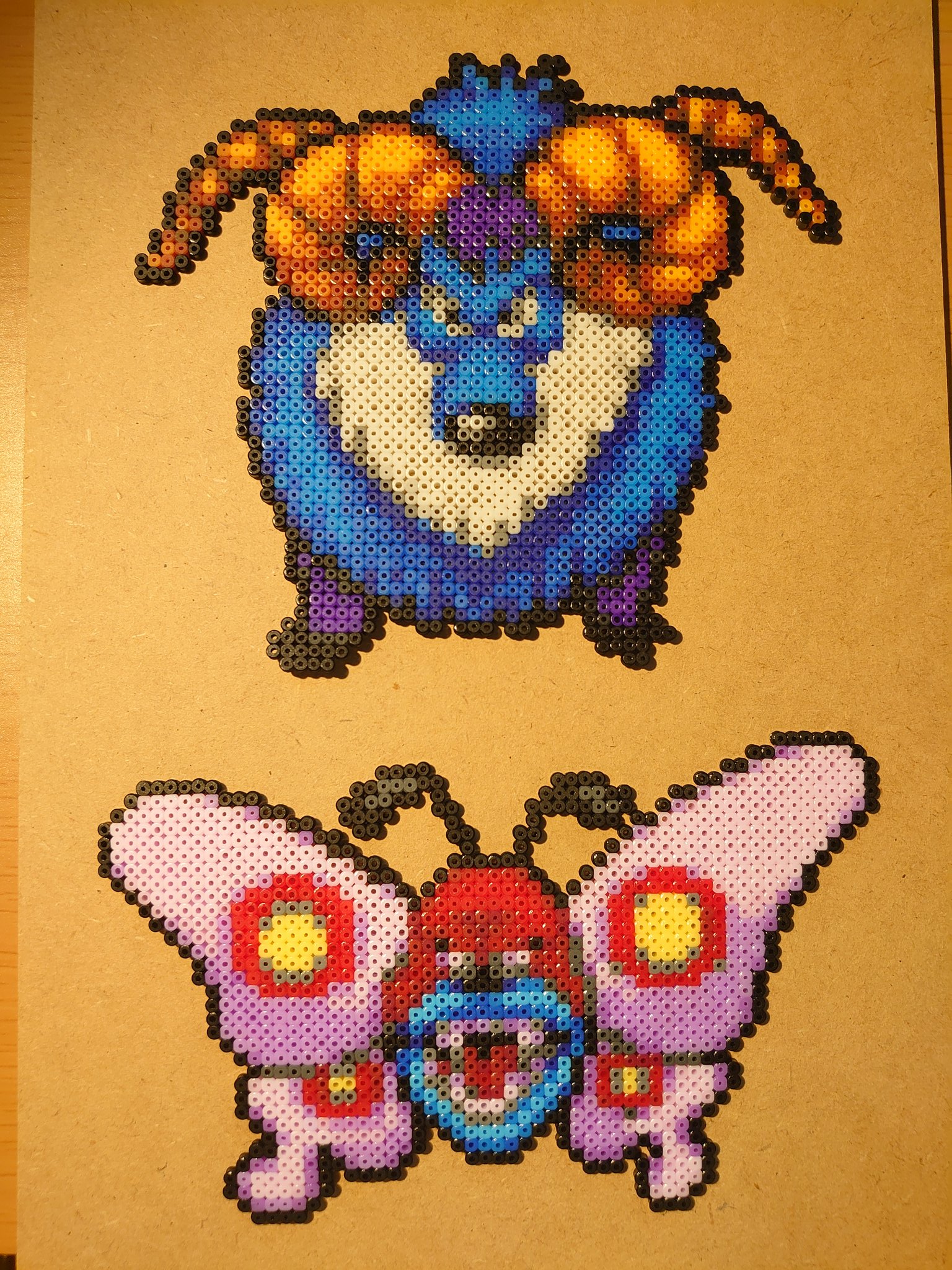 あせろら בטוויטר ゴートドン じんめんちょう 3強化月間が始まりました ゴートドンは力の種集めのお供 じんめんちょうはマヌーサの印象 Dqmでの思い出話あまり無いです ドラクエ アイロンビーズ ミニフューズビーズ Dqm ドラクエ3