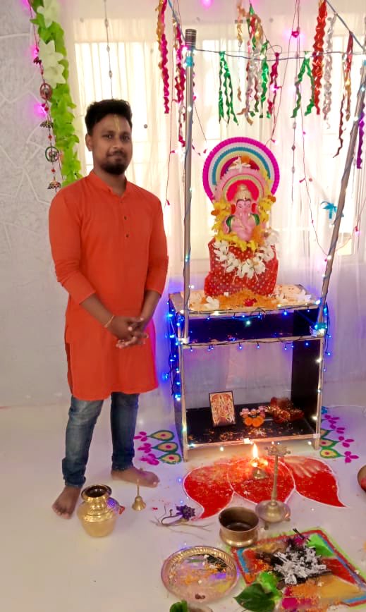 prasantyerra95's tweet photo. #GaneshChaturthi2019 celebration at #KQDS ๐๐ https://t.co/NAV8YdrQYC