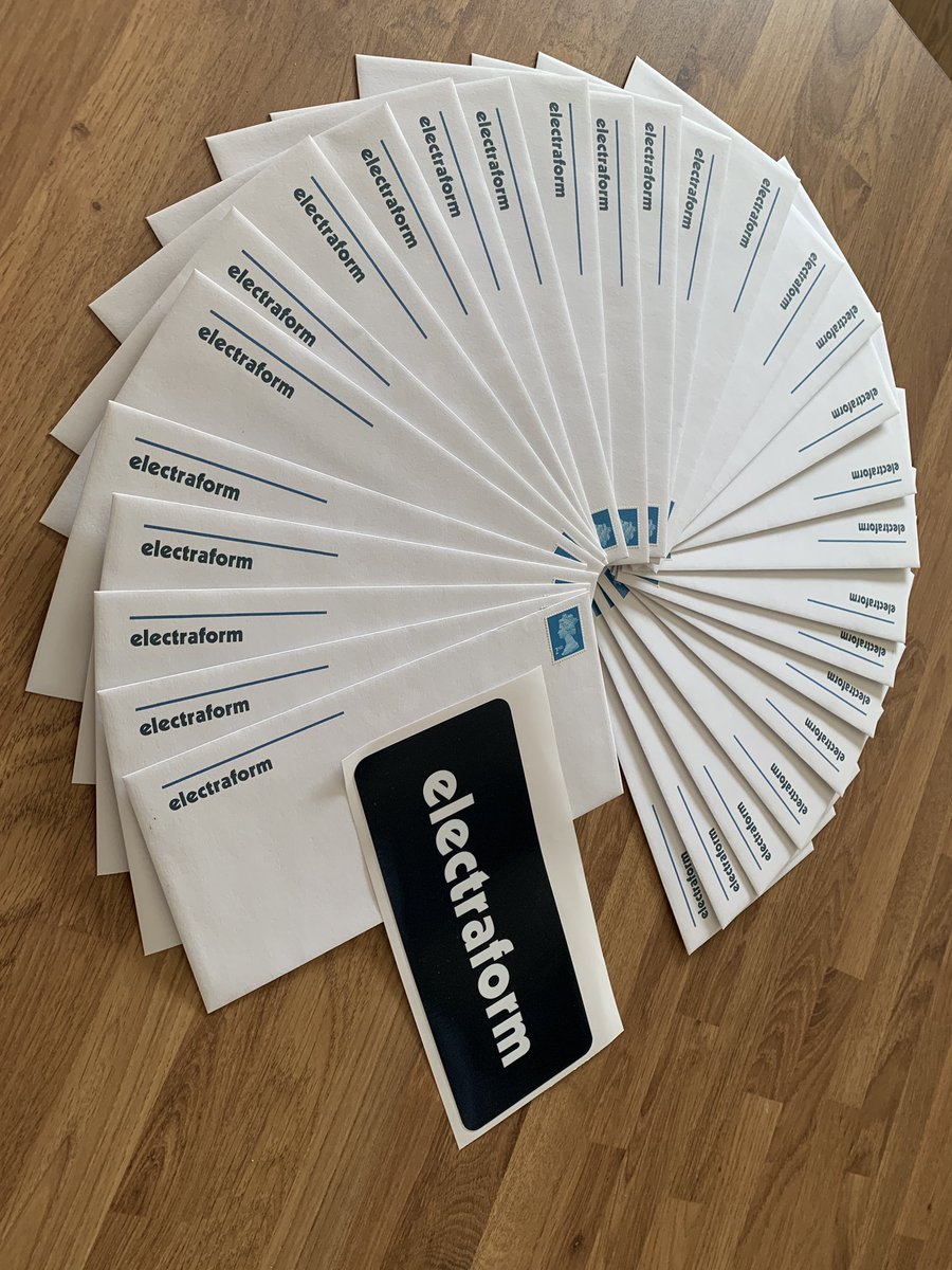 electraform's tweet image. Well that escalated quickly! First day requests for our van stickers - place them with pride! #electraform