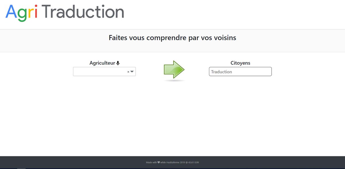 DESANGOSSE's tweet photo. [#Innovation] :

Agri-Traduction permet de traduire 💬 un message technique agricole 🌾🚜 en message ludique 🥖 et positif pour les citoyens.

#ComPositive @AgriG33k

Découvrez le projet @AgriTraduction ➡️ https://t.co/VyTqDwAjnI https://t.co/OrwgXI1J7r