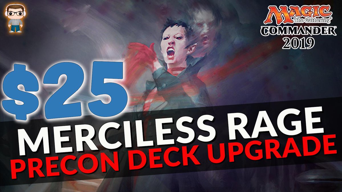 TOTALmtg's tweet photo. Tonights video is live!opefully see you in the vid comments! It's Merciless Rage time!!! #Commander2019 https://t.co/fzdFrEKyiS https://t.co/3Zl732fb2t