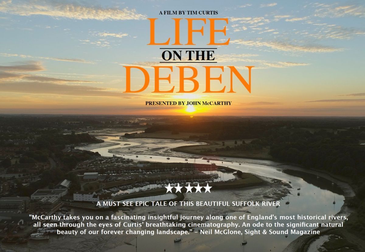 _theriverside's tweet photo. A special screening of LIFE ON THE DEBEN takes place with us on Sunday in aid of MacMillan Cancer Support - Screening will be at 6pm with introduction from the film's producer, Malcolm Hodd #lifeonthedeben #localfilm #riverdeben #suffolk #timcurtis #macmillan https://t.co/taXVsAfV5n