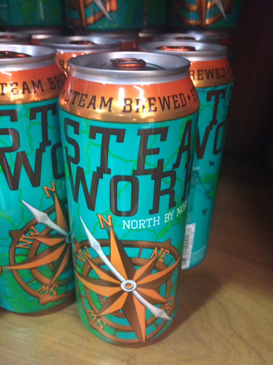 yaletownbeer's tweet photo. No need for a compass to tell u where this beer is from #northbynorthwest #ipa @steamworksbeer #yaletown #bccraftbeer #singlecans https://t.co/PQyRB9QuW9