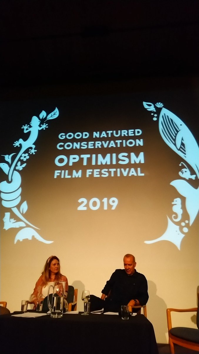 JenniferRasal's tweet photo. The conservation Optimism is continuing into the evening with the conservation Optimism film festival. Conservation taking on different media to reach new audiences is so vital in spreading messages. #ConservationOptimism #FilmFestival https://t.co/PYxNGXTVMg