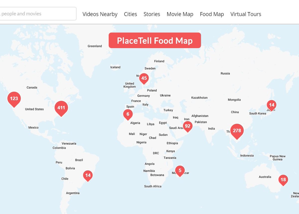 place_tell's tweet photo. PlaceTell Food Map 👉 https://t.co/YXNB7b7wzo
------------------------------------------------
#foodmap #videomap #youtubemap #youtubermap https://t.co/nmAqIbmCKY