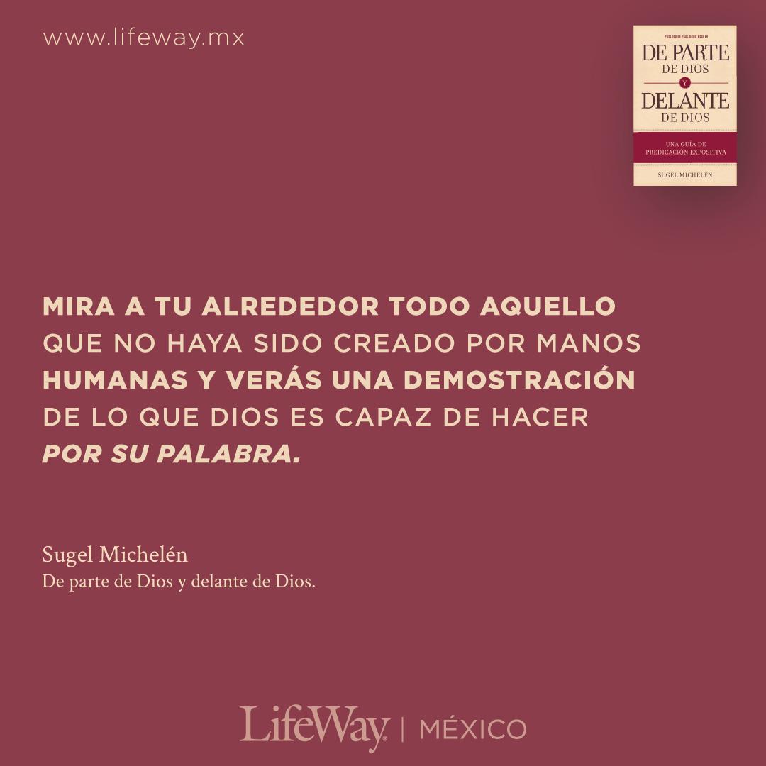 lifewaymx's tweet photo. Mira a tu alrededor todo aquello que no haya sido creado por manos humanas y verás una demostración de lo que Dios es capaza de hacer por Su Palabra. @symichelen #PalabradeDios #DiosCreador #PredicacionExpositiva https://t.co/tmCo5kOOAd