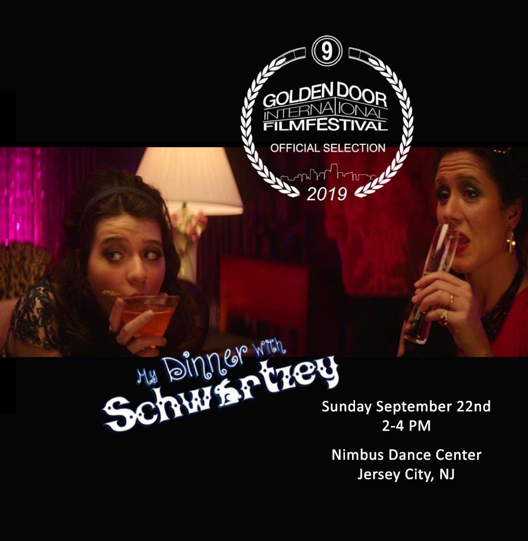 SeymourSchwart8's tweet photo. Next chance to see Schwartzey - Golden Door Film Festival in Jersey City 9/22 at 2PM https://t.co/j1ibOzdZ8Y. #directedbywomen #directher #womenwriters #womeninfilm #womenproducers #indiefilm #supportindiefilm #gdiff #gdiff2019 #nywift #schwartzeyshort #mydinnerwithschwartzey https://t.co/EyG3t0hNrk