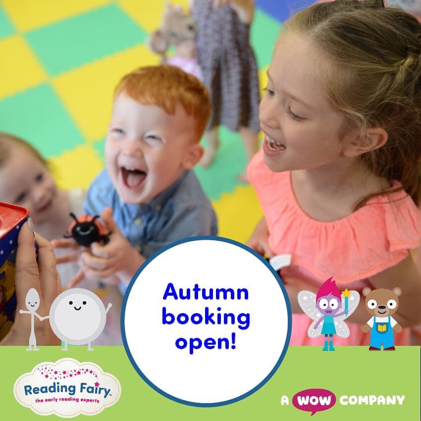 We are looking forward to seeing our Reading Fairy families back in classes sometime soon! #ReadjngFairy