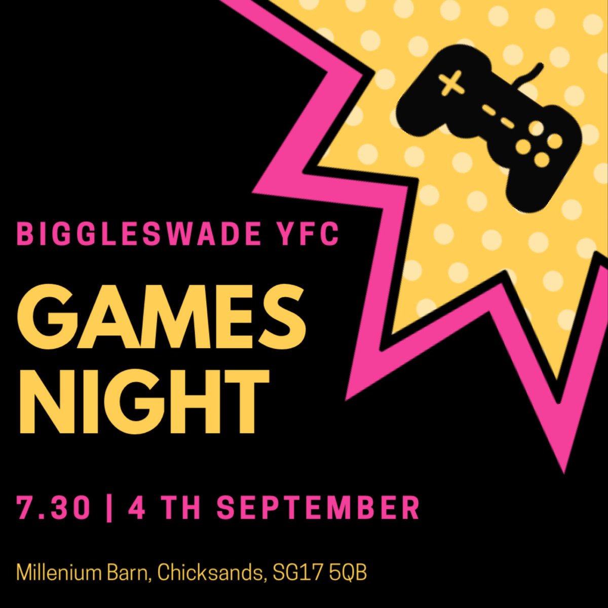 BiggleswadeYfc's tweet photo. To kick start after a well earned break, and finish off the young farmers year before AGM we are having a games night! https://t.co/GN320TnnuV