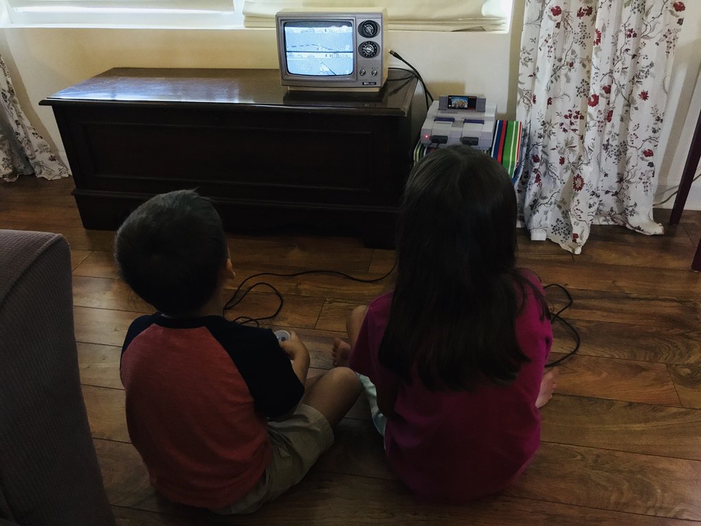 Teaching them young to enjoy vintage tech and retro games! for the #retrogaming lovers #gaming #gamedev ift.tt/2Pzjles